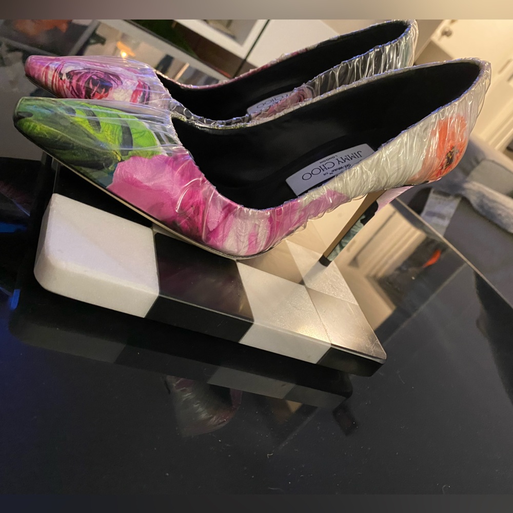 Jimmy Choo x Off-white pumps. Collab New Authentic 7.5